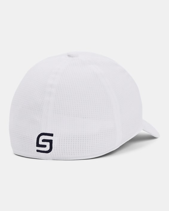 Men's UA Jordan Spieth Golf Hat, White, pdpMainDesktop image number 1